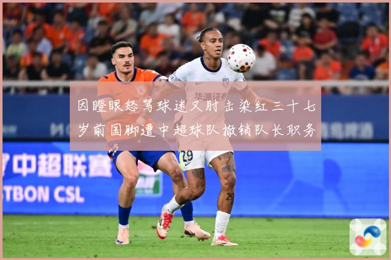 因瞪眼怒骂球迷又肘击染红三十七岁前国脚遭中超球队撤销队长职务数据研判：最新赛事动态与深度分析